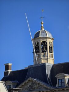 Restauratie carillontoren stadhuis Leeuwarden